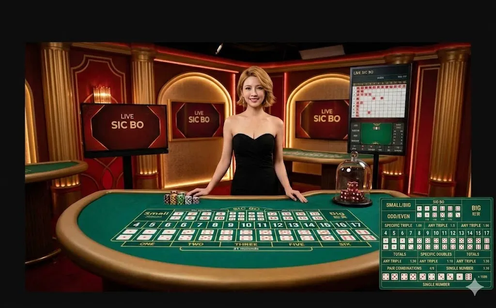 A 75% win rate! Find the key to wealth on AE888's Live Sic Bo